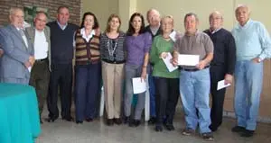 Integrantes de la Operación Añoranza de Salamanca que viajan el 20 de septiembre a España.