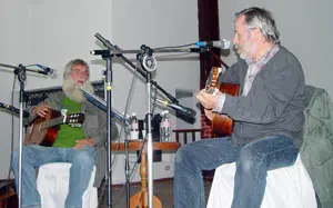 Un momento de la actuaci&oacute;n. 