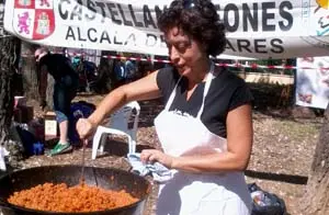 Un momento de la preparación de la Probadura Castellana.