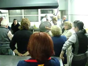  Los participantes del curso, con la monitora Mar&iacute;a Emilia L&oacute;pez Pombo &ndash;a la izquierda&ndash;.