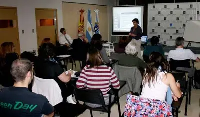  Pilar Garc&iacute;a y Jorge Menchaca cerraron las Jornadas de Capacitaci&oacute;n.
