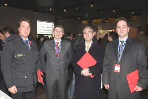  Algunos de los empresarios del exterior que asistieron al III Encontro, celebrado en Santiago en 2009.