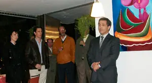 José Luis Beato, durante su intervención en el acto de inauguración.