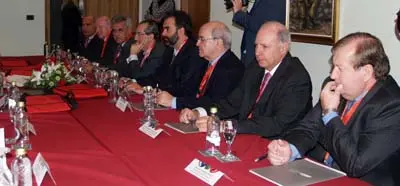  Algunos representantes de las asociaciones que firmaron el acuerdo con el IGAPE.