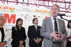 Aurelio Martín, durante la inauguración. 
