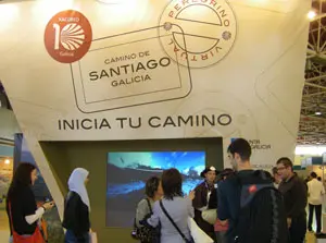  El estand de Turgalicia atrajo a los visitantes con su abundante oferta de ocio.