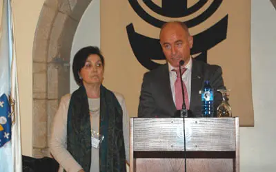  Santiago Camba, en un momento de su intervenci&oacute;n. 