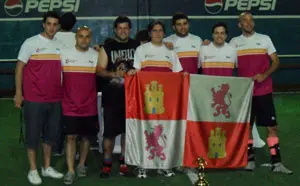 Integrantes del equipo campeón.