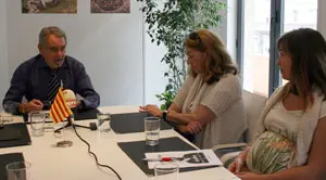 El delegado del Gobierno auton&oacute;mico de Catalu&ntilde;a, Jordi Font, en la presentaci&oacute;n del cronograma del Festival.