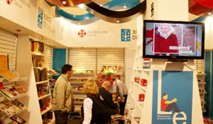  El estand de Galicia en la Feria del Libro de Guadalajara, uno de los eventos m&aacute;s importantes del g&eacute;nero.