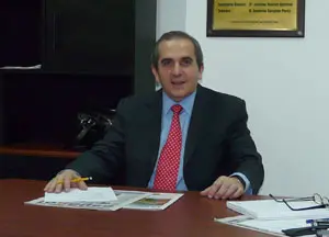  Francisco Gonz&aacute;lez Otero, presidente de la FES, durante el encuentro con &lsquo;Magazine Espa&ntilde;ol&rsquo;.