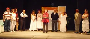  Un momento do espect&aacute;culo. 