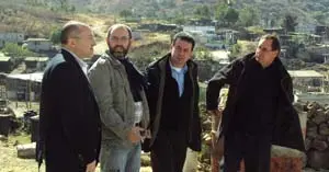 Un momento de la visita a una de las zona deprimidimas.