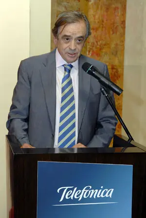 Luis Blasco Bosqued, presidente del Grupo Telefónica en Argentina.