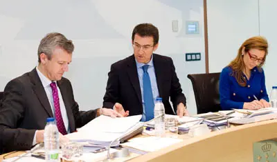  El Consello de la Xunta, durante su reuni&oacute;n del pasado jueves.
