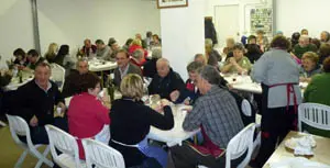  As dependencias do Centro encheronse de socios e amigos da entidade.