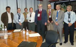 La delegación mexicana fue recibida por el consejero de Agricultura y otros dirigentes canarios.