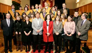 El conselleiro de Economía, en la clausura de la 20ª edición del Máster.