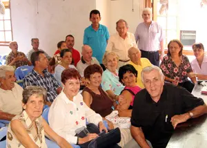  Eusebio Fernández –a la derecha– transmitió la felicitación del presidente Vicente Álvarez Areces.