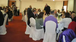 Comida del Centro Gallego de Ceuta para dar entrada al &lsquo;antroido&rsquo;.