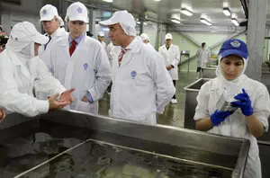  Alfonso Rueda y Santiago Camba conocieron el funcionamiento de Jealsa. 