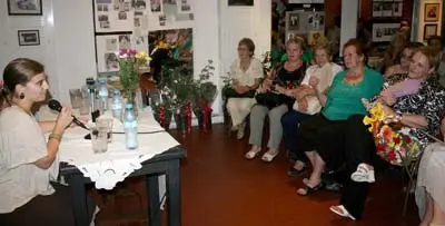  Un momento del acto organizado por Herbas de Plata. 