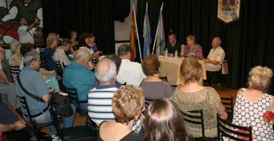  Un momento de la intervenci&oacute;n de Mar&iacute;a Xos&eacute; Porteiro. 