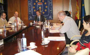  Jes&uacute;s Gamallo presidi&oacute; la reuni&oacute;n de la pasada semana.