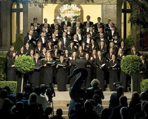  El coro interpretó ‘Cielito Lindo’, sin duda una de las canciones más representativas de México.