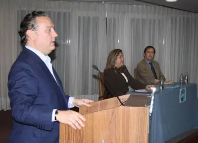 Alfredo Prada, en un momento de su intervención.
