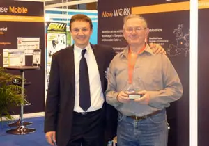 Pablo Oliver con su padre,José María Oliver, presidente de la Federacion APFERF.