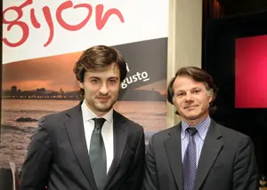 José María Pérez y Javier Álvarez, durante la presentación.