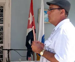 Mario Luis López Isla, durante una de sus intervenciones.