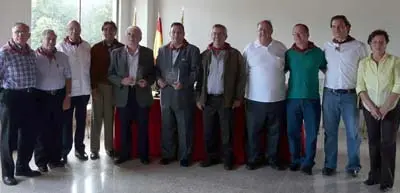  De izda. a dcha., Miguel P&eacute;rez, Jos&eacute; Tor&aacute;n, Manuel Mar&iacute;n, An&iacute;bal Jim&eacute;nez, Jos&eacute; L. Cerezo, Richard Barreiro, Antonio Pargada, Carlos Ramos, Jos&eacute; Ler&iacute;n, Gustavo P&eacute;rez y Maribel de Cerezo.