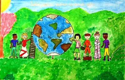  Florencia Lago logró con esta pintura el primer premio de la segunda categoría.