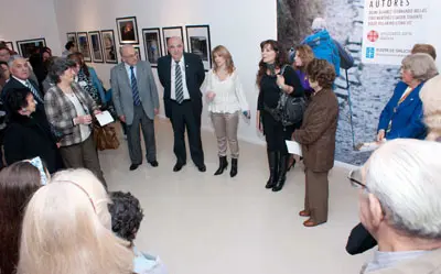 Un momento del acto de inauguración. 