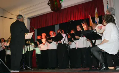  Una de las actuaciones con motivo del aniversario. 