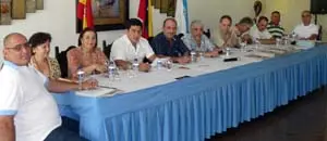 El Consejo Directivo del CGPLC, en la asamblea del pasado 27 de febrero. 