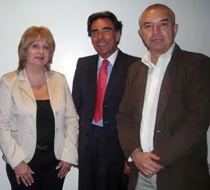 Ana María Navarro, Aníbal Jiménez y Jesús Javier Pérez Rodríguez.