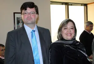 Manuel Llaneza, de 'Crece Contigo', y Pilar Ayra, de 'Crea Futuro'.