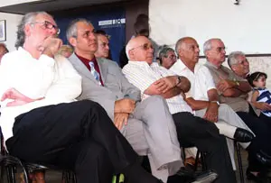 Ramón Molina, Raúl Parrado, Antonio Fidalgo y Sergio Rabanillo presidieron el acto.