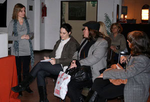 Reunión, previa al inicio del curso, de Agafor, en el Centro Betanzos de Buenos Aires. 