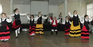 Grupo Folcl&oacute;rico Infantil del Centro Espa&ntilde;ol de Santos.