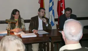 Un momento del acto de constitución de la nueva entidad.  