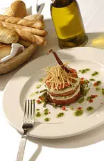 Uno de los platos del restaurante.