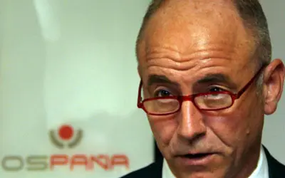 Santiago Camaba, durante su intervención en el acto. 