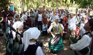  La música y el baile asturiano no faltó en la celebración. 