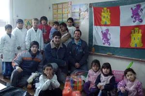 Los niños de la Escuela Rural y el Jardín, en Calderón, fueron los beneficiados por la iniciativa de la Subcomisión de Jóvenes por el ‘Día del Niño’.