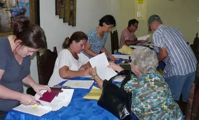  Un momento de la jornada desarrollada en el Centro Gallego de Puerto La Cruz (Anzoátegui).