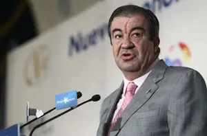 Francisco Álvarez-Cascos, durante su intervención en el Forum Europa.